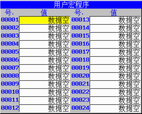 FANUC 宏变量的种类与区别(图7)