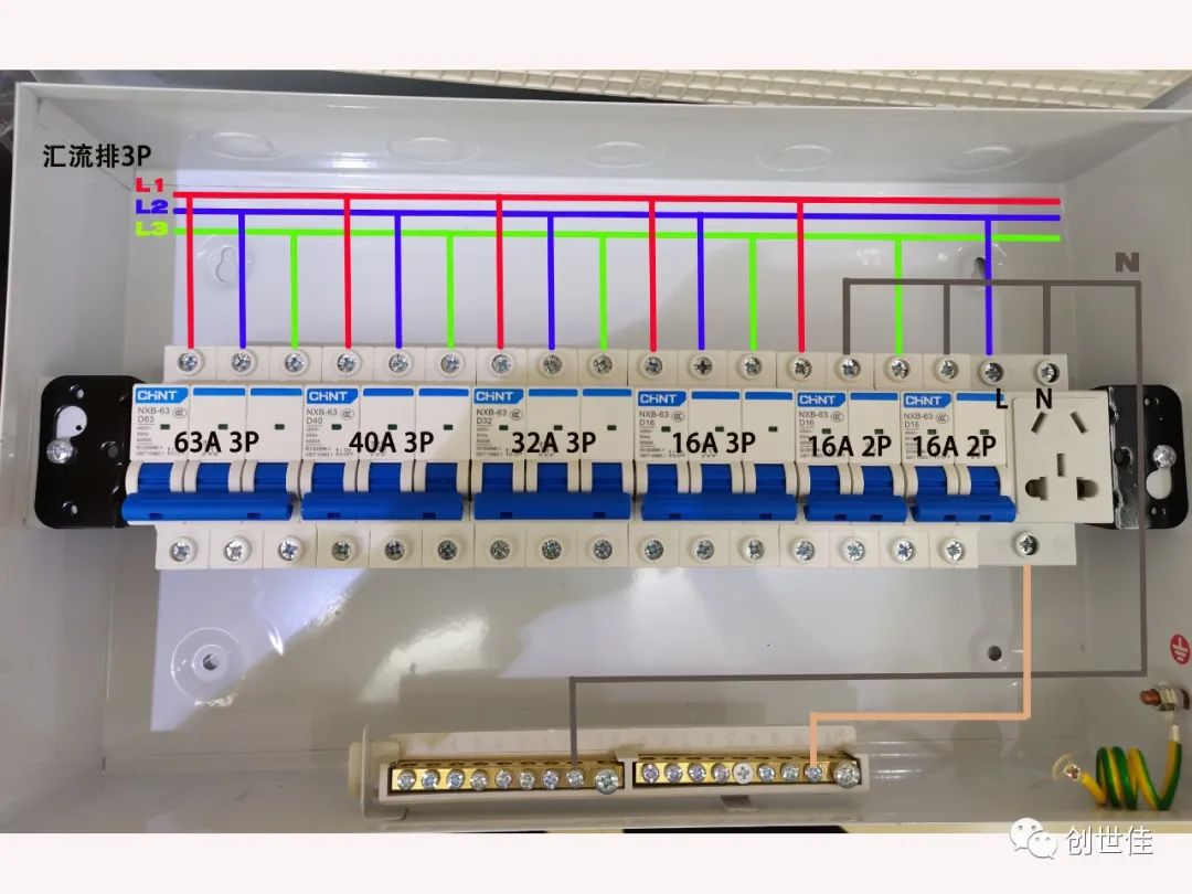 创世佳配电箱的分类、尺寸、安装及接线介绍(图2)