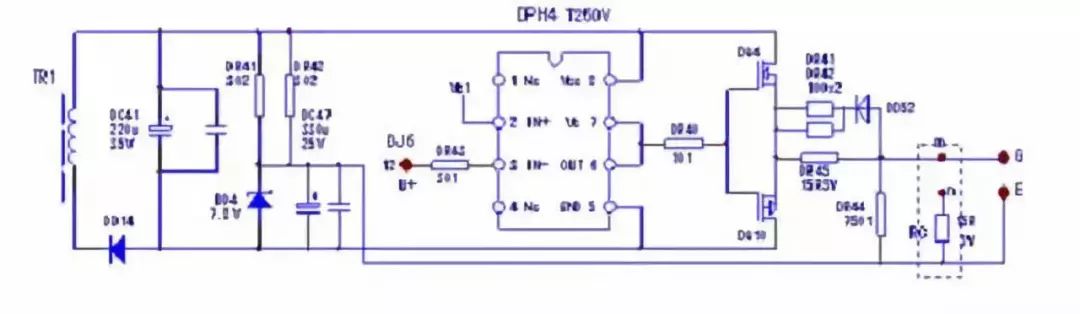 变频器驱动线路的工作原理和常见故障分析(图4)