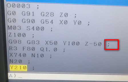 FANUC 系统PS0045 在(G73/G83)中未找到地址故障案例(图4)