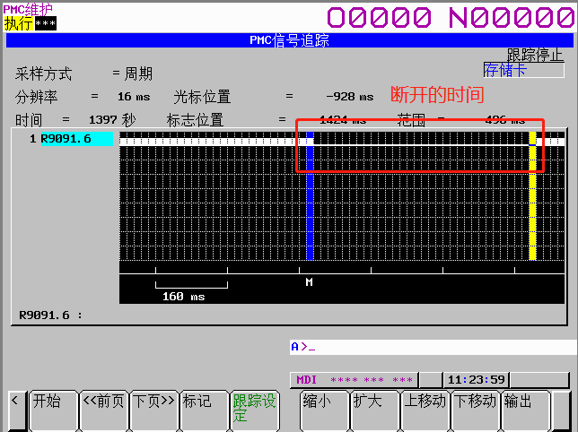 FANUC 如何实现闪烁梯形图的编写