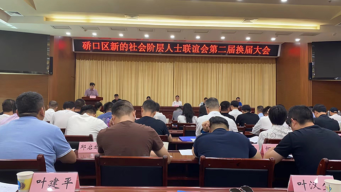 硚口区新联会第二届会员大会暨换届大会顺利召开